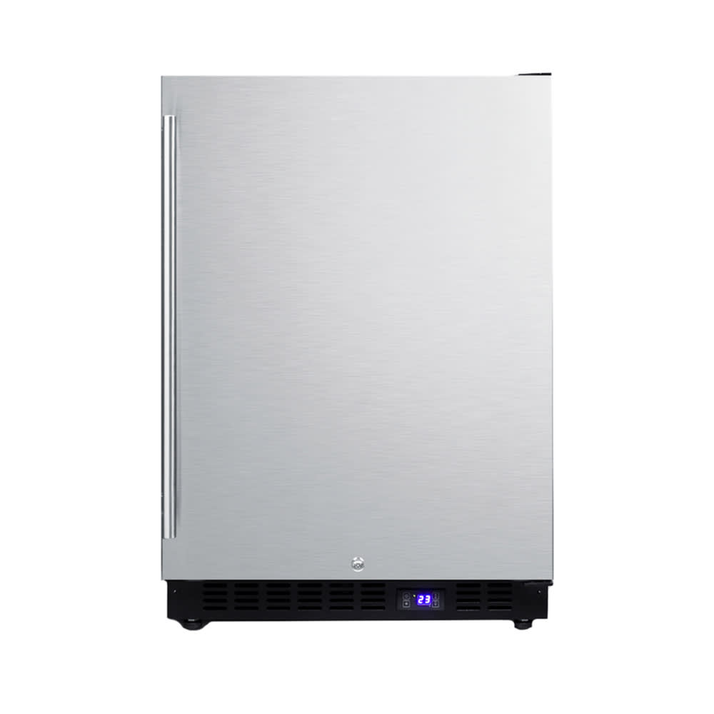 Summit SPFF51OSCSS 24" W Undercounter Freezer w/ (1) Section & (1) Door, 115v
