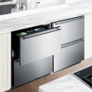 Summit SCFF532D 23 5/8" W Undercounter Freezer w/ (1) Section & (2) Drawers, 115v thumbnail 2