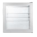 Summit SCFU386FROST 24" Countertop Freezer w/ Front Access - Swing Glass Door, Gray, 115v thumbnail 3