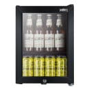 Summit SCR114L 14" Countertop Refrigerator w/ Front Access - Swing Door, Black, 115v thumbnail 3
