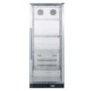 Summit SCR1156 24" SCR Series One Section Glass Door Merchandiser - (1) Right Hinge Door, Black, 115v thumbnail 2