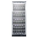 Summit SCR1156CHCSS 24" One Section Wine Cooler w/ (1) Zone - 25 Bottle Capacity, 115v thumbnail 2