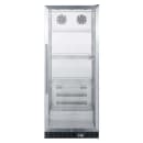 Summit SCR1156CSS 24" SCR Series One Section Glass Door Merchandiser - (1) Right Hinge Door, Silver, 115v thumbnail 2