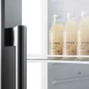 Summit SCR1400W 23 5/8" SCR Series One Section Glass Door Merchandiser - (1) Right Hinge Door, White, 115v thumbnail 4