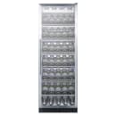 Summit SCR1401CHCSS 24" One Section Wine Cooler w/ (1) Zone - 35 Bottle Capacity, 115v thumbnail 2