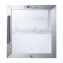 Summit SCR215LCSS 17" Countertop Refrigerator w/ Front Access - Swing Door, Stainless, 115v thumbnail 2