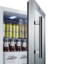 Summit SCR215LCSS 17" Countertop Refrigerator w/ Front Access - Swing Door, Stainless, 115v thumbnail 4