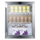 Summit SCR314L 19" Countertop Refrigerator w/ Front Access - Swing Door, Black, 115v thumbnail 3