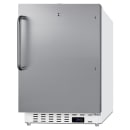 Summit SCR504SSTBADA 19 3/4" W Undercounter Refrigerator w/ (1) Section & (1) Door, 115v thumbnail 3