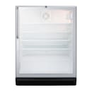 Summit SCR600BGLCSSADA 23 5/8" W Undercounter Refrigerator w/ (1) Section & (1) Door, 115v thumbnail 2