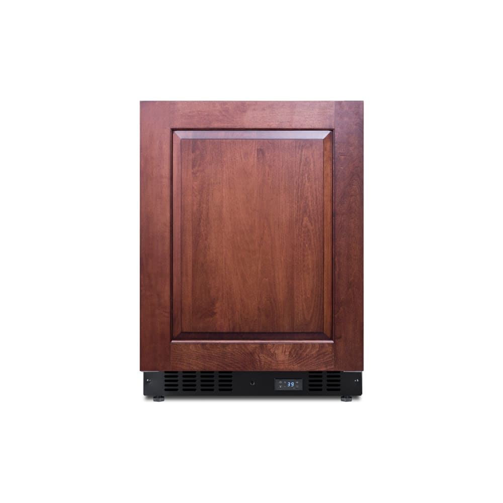 Summit SCR610BLSDIF 23 5/8"W Undercounter Refrigerator w/ (1) Section & (1) Door, 115v