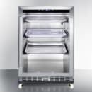 Summit SCR611GLOSRI 5 cu ft Outdoor Refrigerator w/ Glass Door - Stainless, 115v thumbnail 2