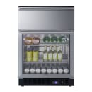 Summit SCR615TD 23 5/8"W Undercounter Refrigerator w/ (1) Glass Door, 115v thumbnail 3