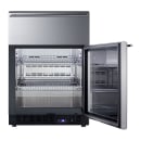 Summit SCR615TD 23 5/8"W Undercounter Refrigerator w/ (1) Glass Door, 115v thumbnail 4