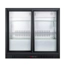 Summit SCR700BCSS 35 1/2" Bar Refrigerator - 2 Sliding Glass Doors, Stainless, 115v thumbnail 2