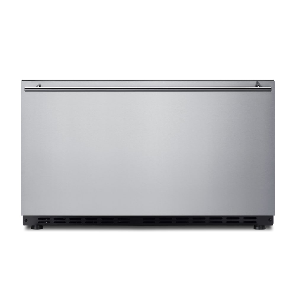 Summit SDR30 29 1/2" One Section Drawer Refrigerator - Stainless Steel, 115v