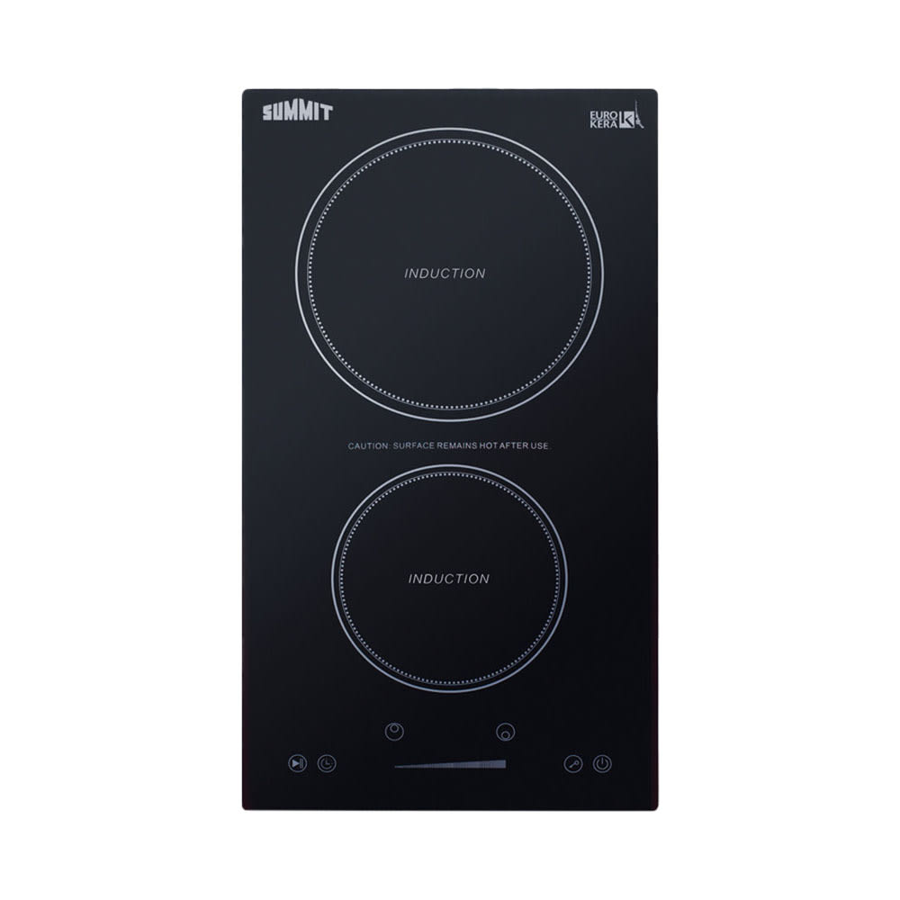 Summit SINC2B115 Countertop Induction Cooktop w/ (2) Burners - 115v/1ph