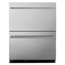 Summit SP6DBS2D7 23 3/4" W Undercounter Refrigerator w/ (1) Section & (2) Drawers, 115v thumbnail 2