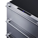 Summit SP6DS3D 24" Undercounter Refrigerator w/ (1) Section & (3) Drawers, 115v thumbnail 3