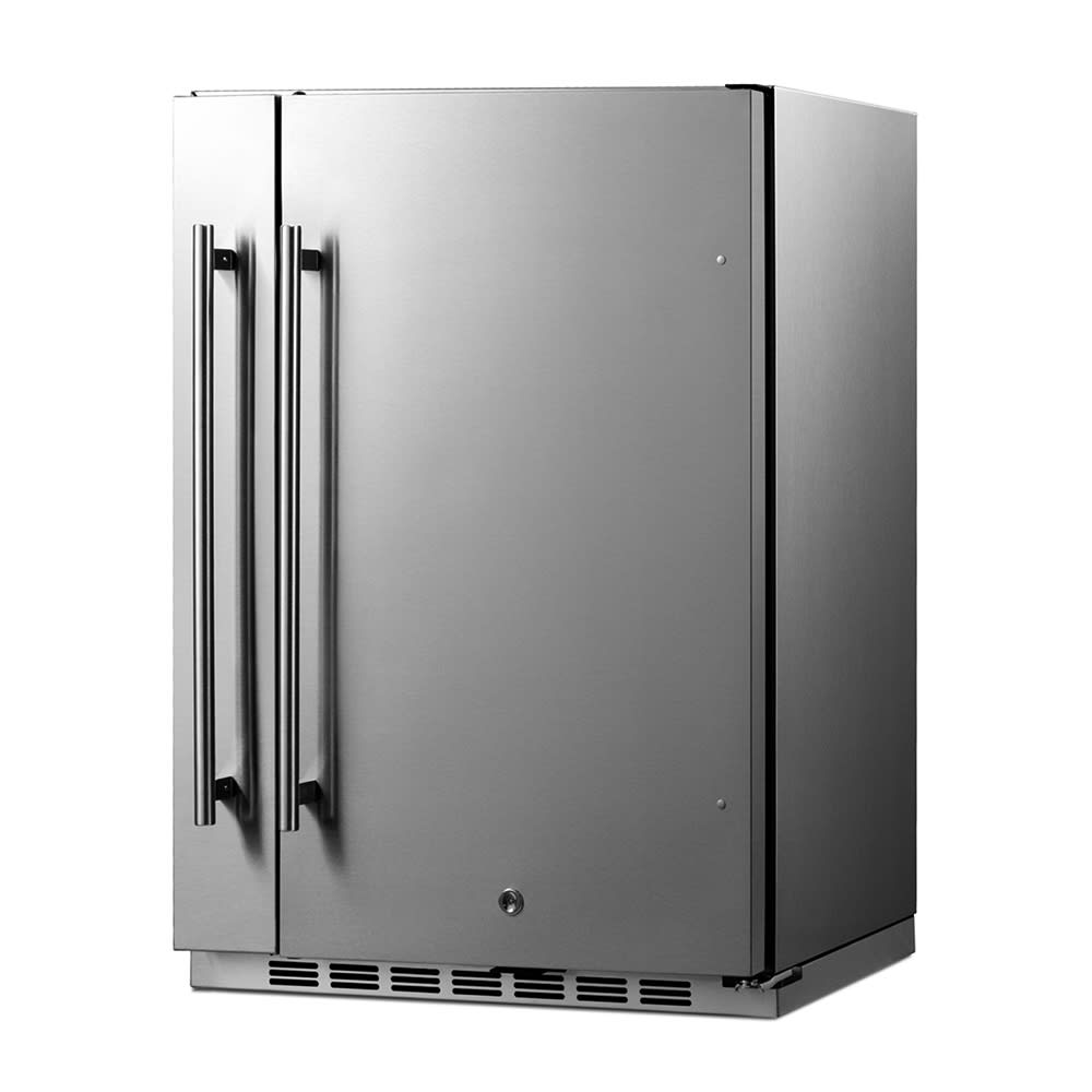 Summit SPR196OS24 23 3/4" Undercounter Refrigerator w/ (1) Door & (1) Pull Out Compartment, 115v