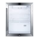 Summit SPR314LOSCSS 2.1 cu ft Outdoor Countertop Refrigerator w/ Glass Door - Stainless Steel, 115v thumbnail 2