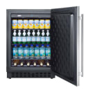 Summit SPR627OSCSS 24" W Undercounter Refrigerator w/ (1) Section & (1) Door, 115v thumbnail 4