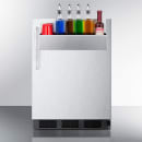 Summit SPR7BOSSTSR 23 3/4" Undercounter Refrigerator w/ (1) Door & (1) Speed Rail, 115v thumbnail 4