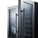 Summit SWBV3067B 30" Two Section Wine Cooler w/ (1) Zone, 33 Bottle Capacity, 115v thumbnail 3