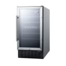 Summit SWC182ZCSS 17 3/4" One Section Wine Cooler w/ (2) Zones - 28 Bottle Capacity, 115v thumbnail 2