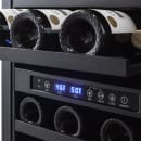 Summit SWC182ZCSSADA 17 3/4" One Section Wine Cooler w/ (2) Zones - 28 Bottle Capacity, 115v thumbnail 3