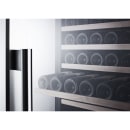 Summit SWC1966 23 5/8" One Section Wine Cooler w/ (2) Zones - 160 Bottle Capacity, 115v thumbnail 3