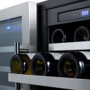 Summit SWC3668ADA 35 3/8" Two Section Wine Cooler w/ (2) Zones - 68 Bottle Capacity, 115v thumbnail 3