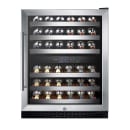Summit SWC530BLBIST 23 5/8" One Section Wine Cooler w/ (2) Zones - 46 Bottle Capacity, 115v thumbnail 2