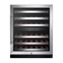 Summit SWC530BLBISTCSSADA 23 5/8" One Section Wine Cooler w/ (2) Zones - 36 Bottle Capacity, 115v thumbnail 2