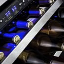 Summit SWC530BLBISTCSSADA 23 5/8" One Section Wine Cooler w/ (2) Zones - 36 Bottle Capacity, 115v thumbnail 3