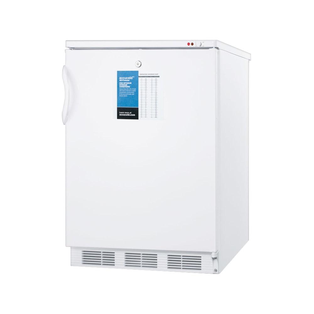 Accucold 24" One-Section Undercounter Medical Freezer - White, 115v (VT65MLPRO)