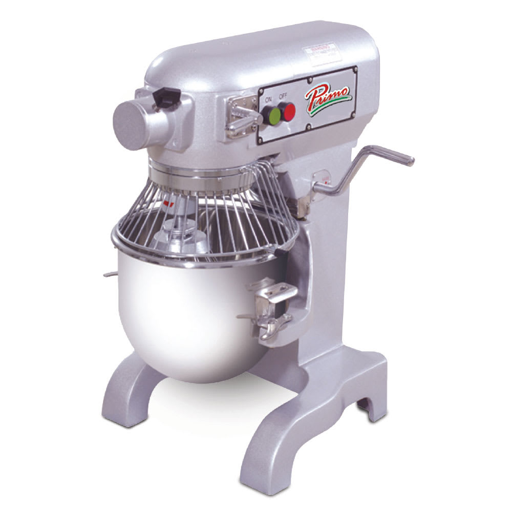 Primo 10 qt Planetary Mixer - Bench Model, 3/5 hp, 120v (PM-10)