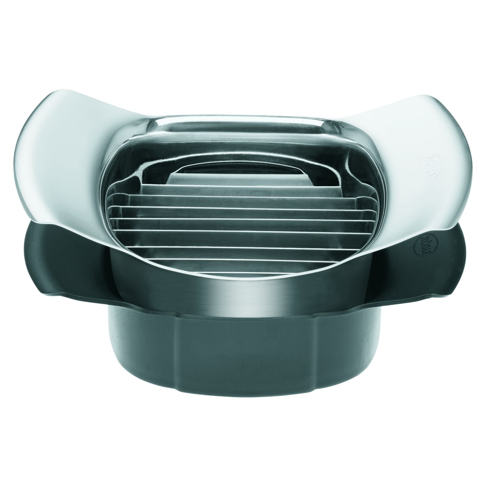 Rosle 6.3" Tomato Mozzarella Slicer w/ 10 Serrated Blades, 3.9" Round (12755)