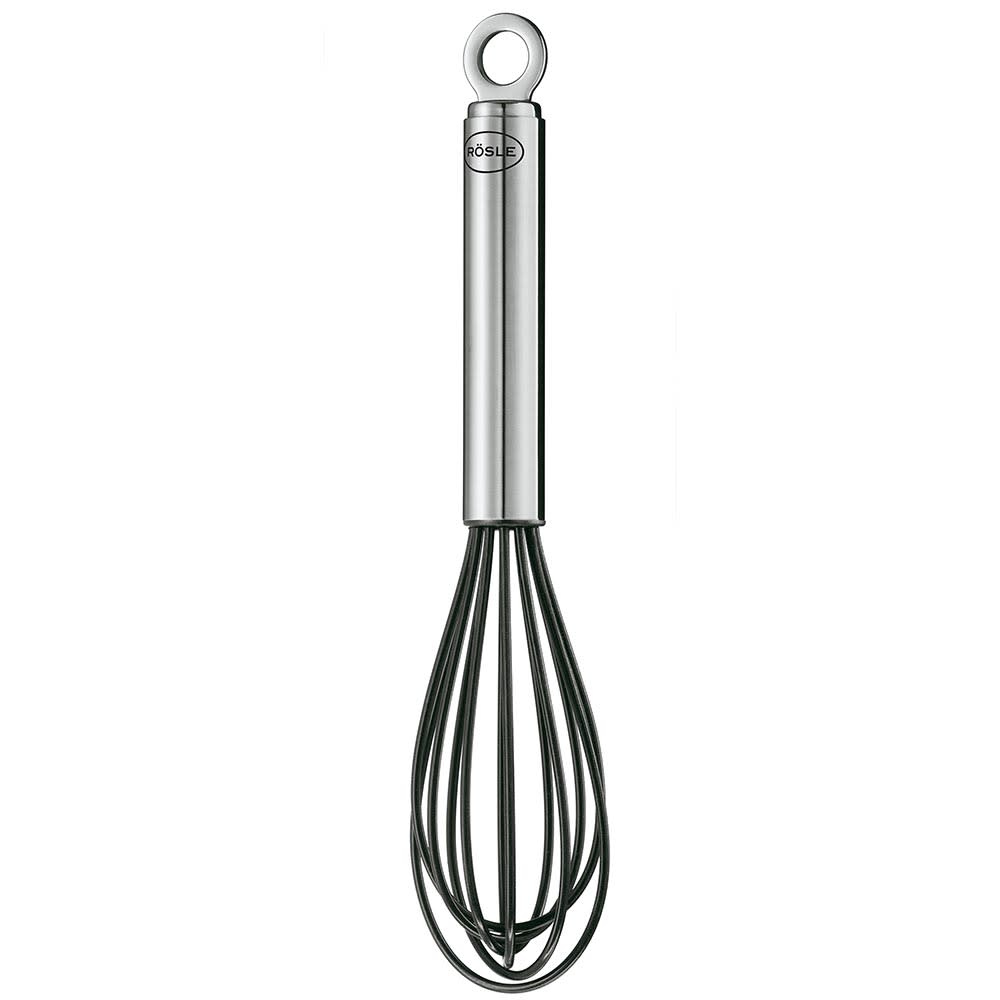 Rosle 10.6" Egg Whisk, Heat Resistant, Stainless & Silicone (95606)