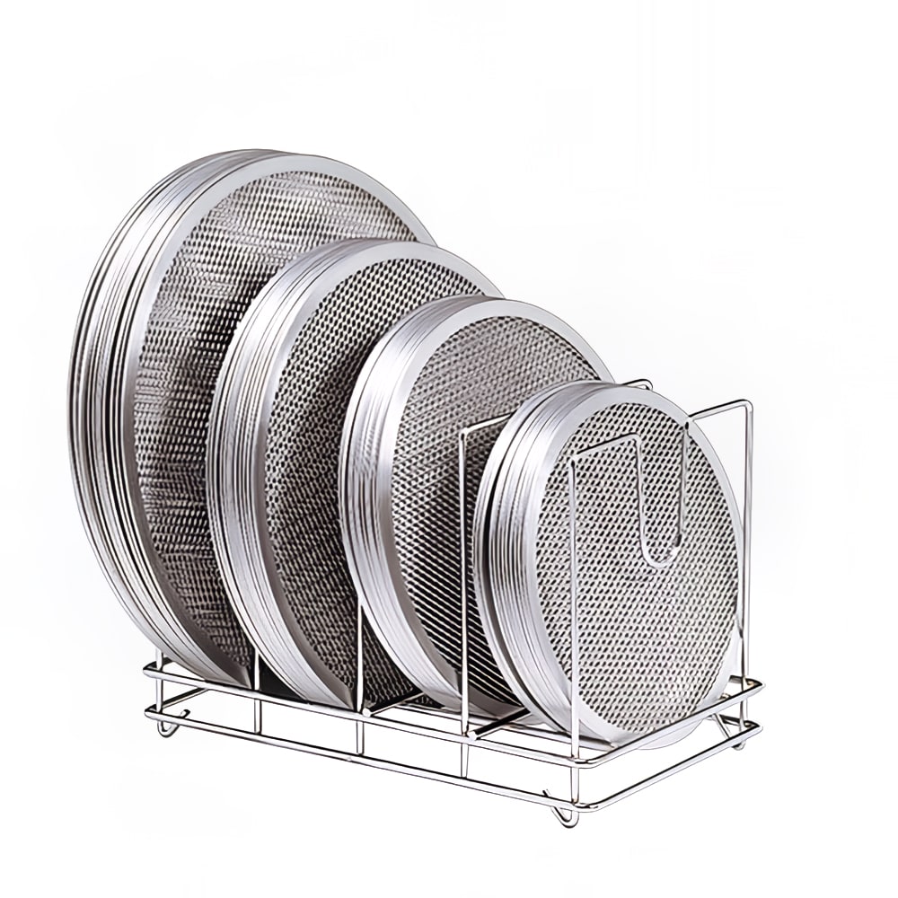 American Metalcraft 18040 Pizza Screen w/ 96 Screen Capacity, Chrome/Steel