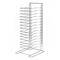 American Metalcraft 19029 Pizza Pan Rack w/ 15 Shelf Capacity, Chrome/Steel thumbnail 4