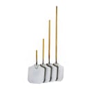 American Metalcraft 2814 28" Pizza Peel w/ 16" x 14" Aluminum Blade, Wood Handle thumbnail 2