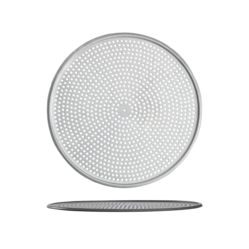 American Metalcraft 28714 14" Mega Perf Pizza Pan, Aluminum