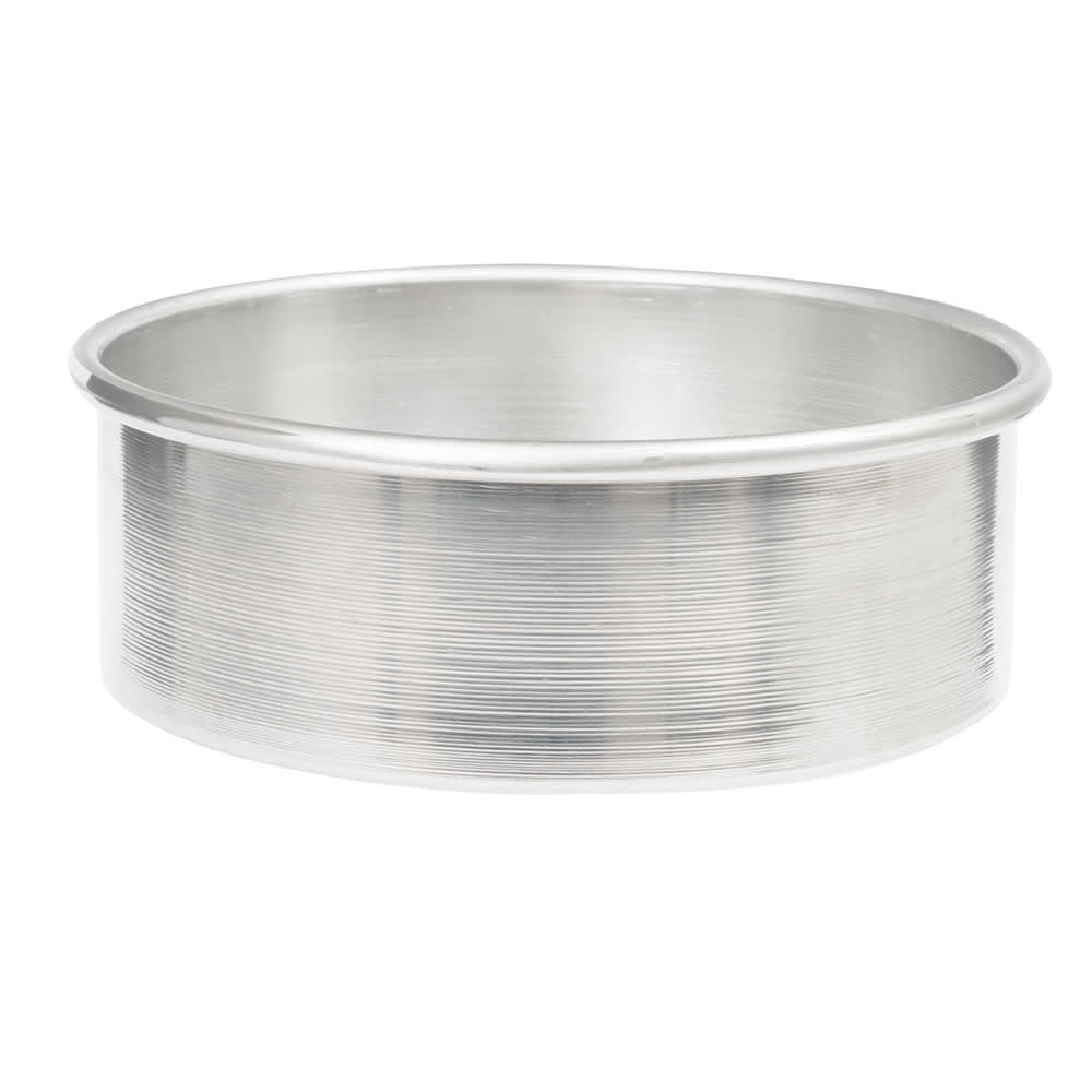 American Metalcraft 3808 8" Round Cake Pan, Aluminum