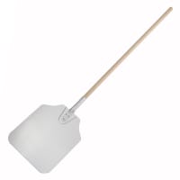 American Metalcraft 5212 52" Pizza Peel w/ 14" x 12" Aluminum Blade, Wood Handle thumbnail 2