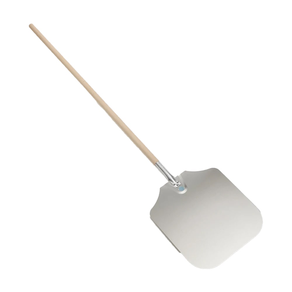 American Metalcraft 6816 68" Pizza Peel w/ 18" x 16" Aluminum Blade, Wood Handle