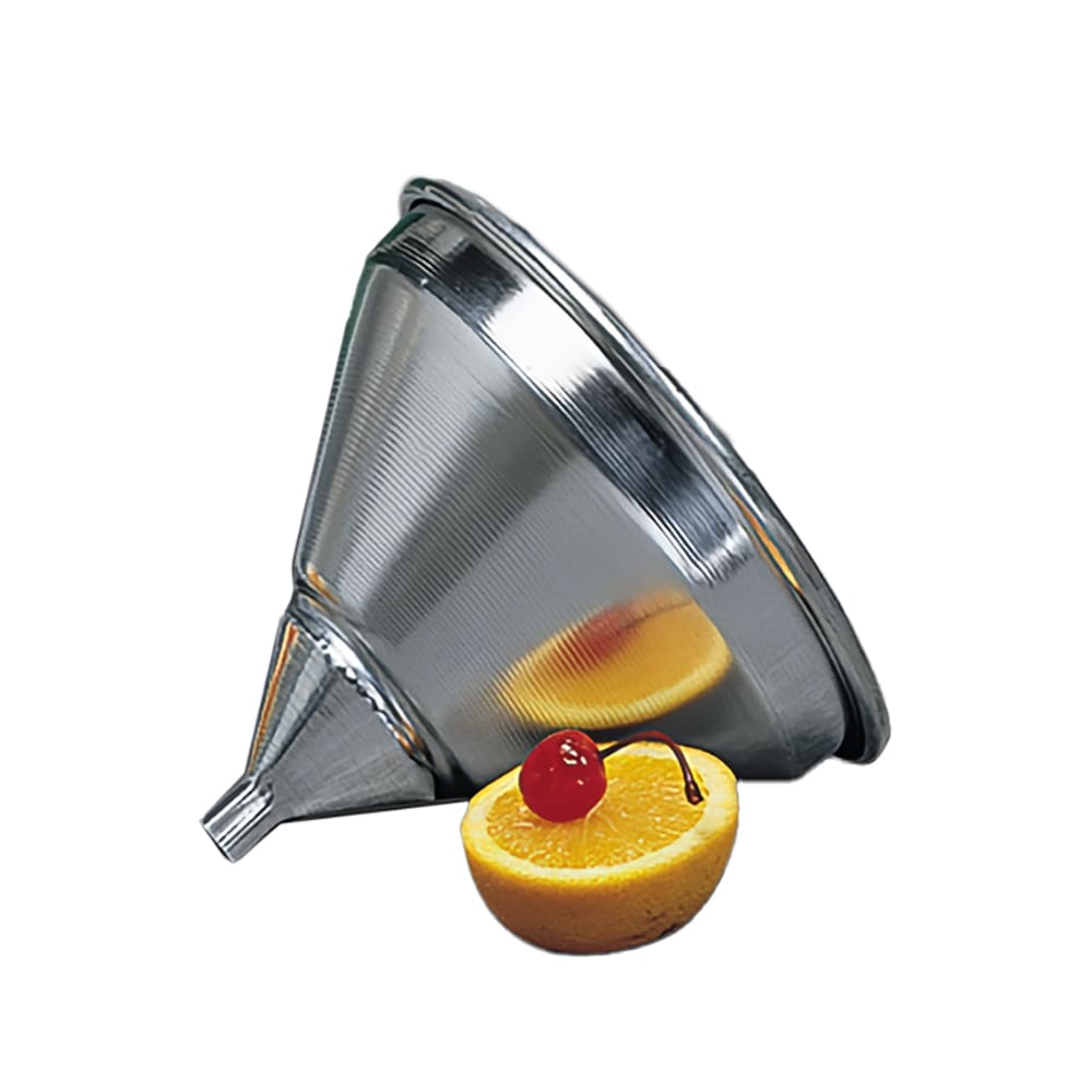 American Metalcraft 913ST 2 qt Funnel w/ Strainer, Aluminum