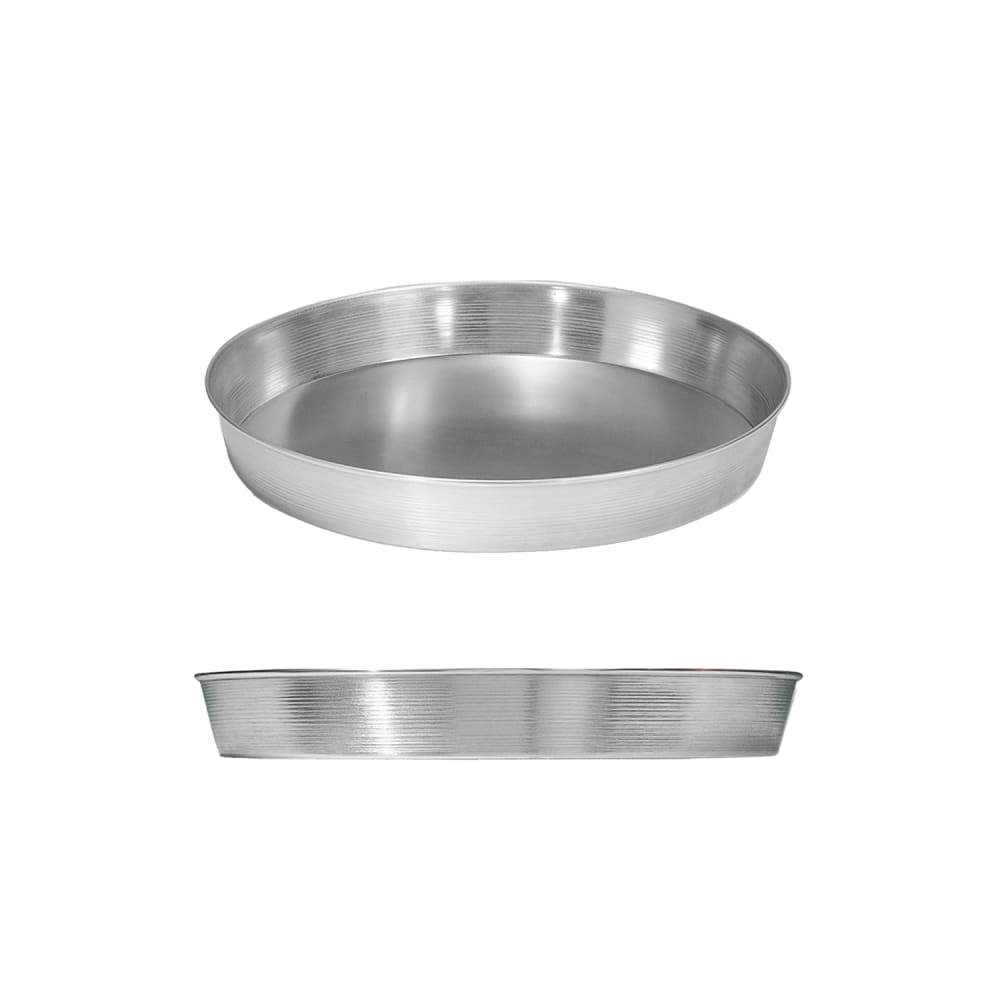 American Metalcraft A90102 10" Tapered Pizza Pan, 2" Deep, Solid, Aluminum