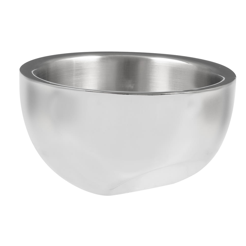 American Metalcraft AB6 Angled Bowl w/ 23 oz Capacity, Stainless