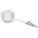 American Metalcraft ACH1 4 1/4" Tabletop Menu Card Holder - Acrylic thumbnail 3